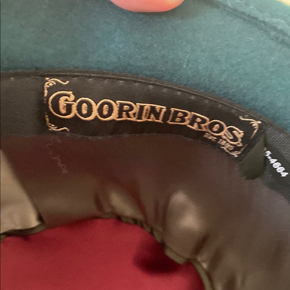 Goorin Bros Teal Cloche Hat with Feather Accent - Picture 6 of 8